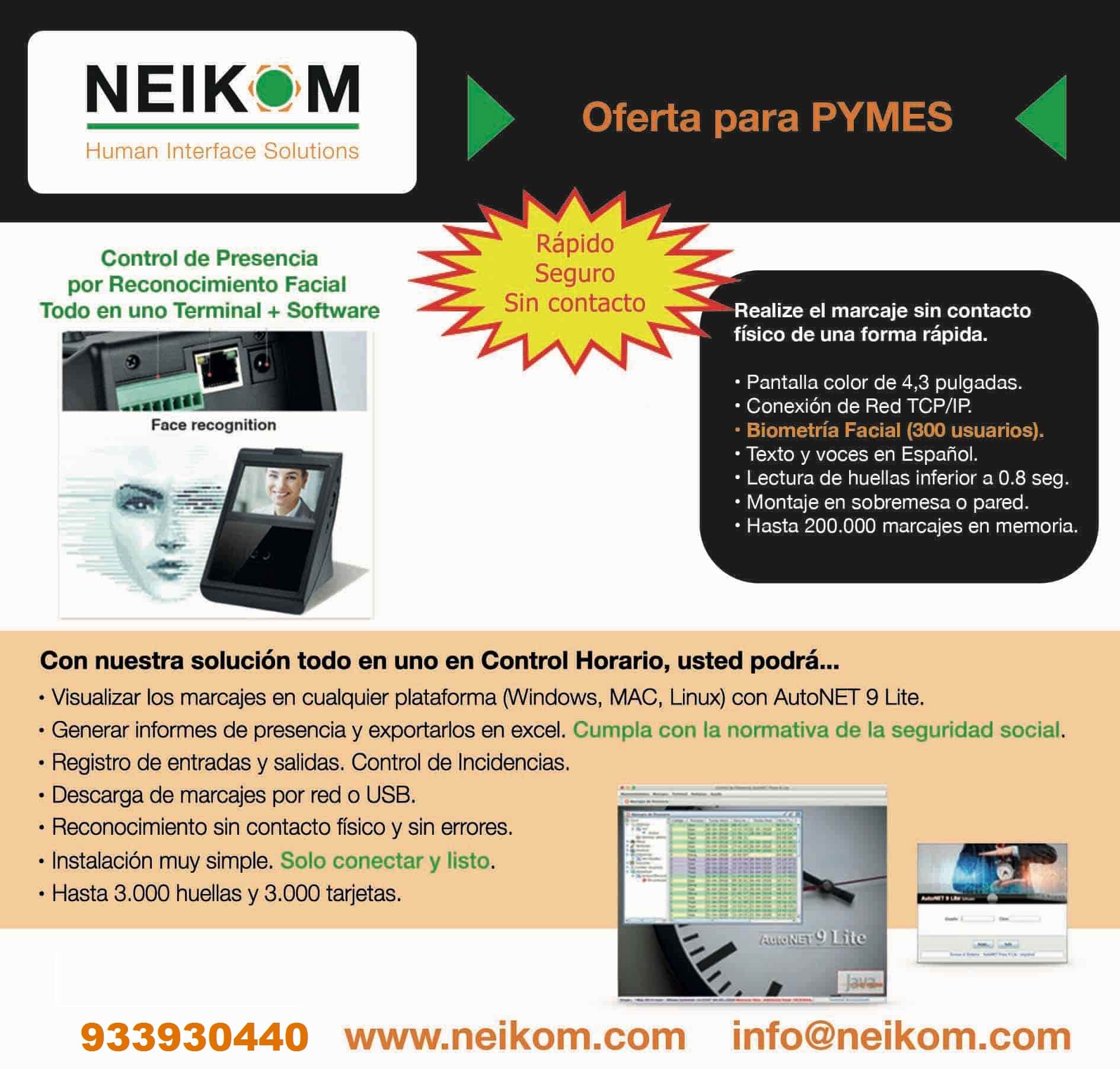 Control de presencia reconocimiento facial
