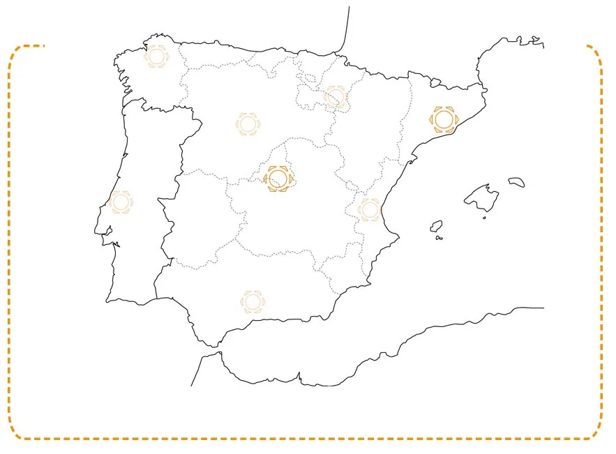 Oficinas en Barcelona, Madrid y León Oficinas en Barcelona, Madrid y León